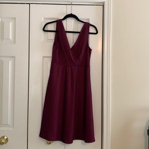 J. Crew cocktail dress. Burgundy. Size 4.
